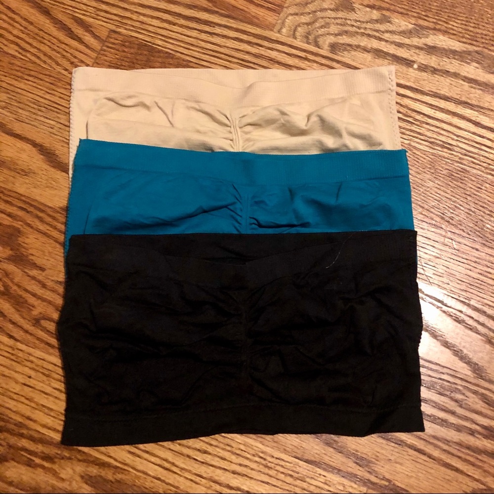 Anemone Strapless Bralettes (Pack of 3)